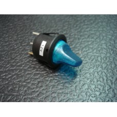 Interruptor plástico redondo (azul)